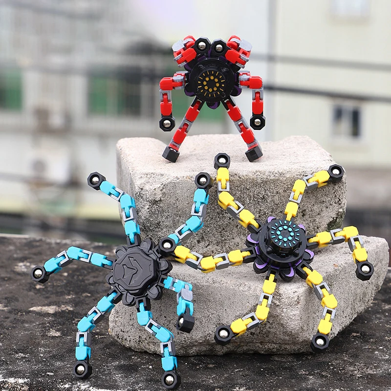 Mechanical Fingertip Spinner DIY Deformable Stress Relief Toy Transformable Creative Gyro Toy for Kids Fingertip Spin Top 2022
Mechanical Fingertip Spinner DIY Deformable Stress Relief Toy Transformable Creative Gyro Toy for Kids Fingertip Spin Top 2022
