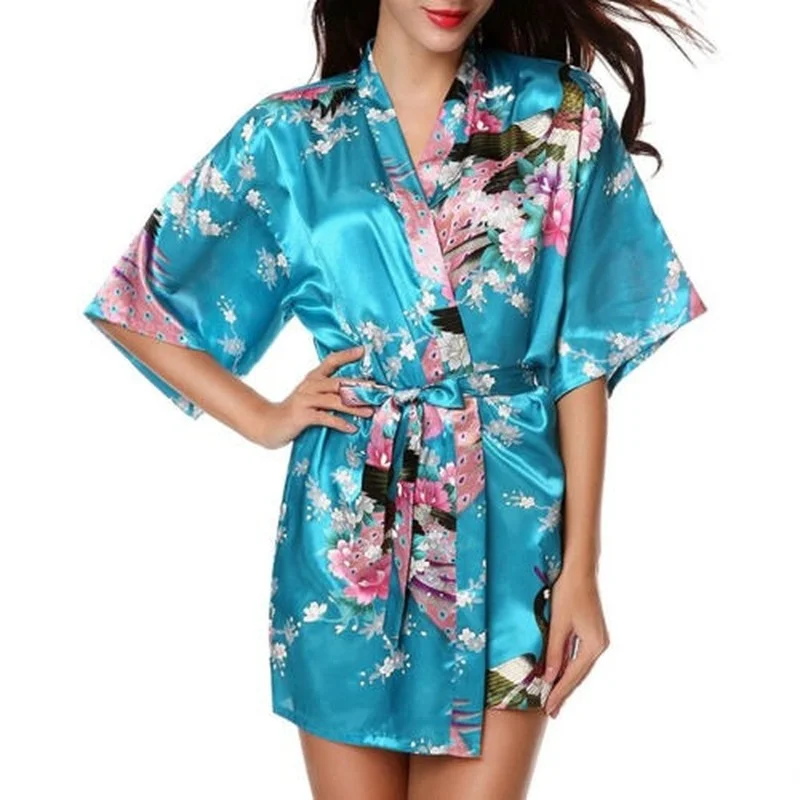Women's Silk Satin Shorts Robe Wire Free Dressing Gown Wedding Bridesmaid Sleepwear Kimono
Women's Silk Satin Shorts Robe Wire Free Dressing Gown Wedding Bridesmaid Sleepwear Kimono
