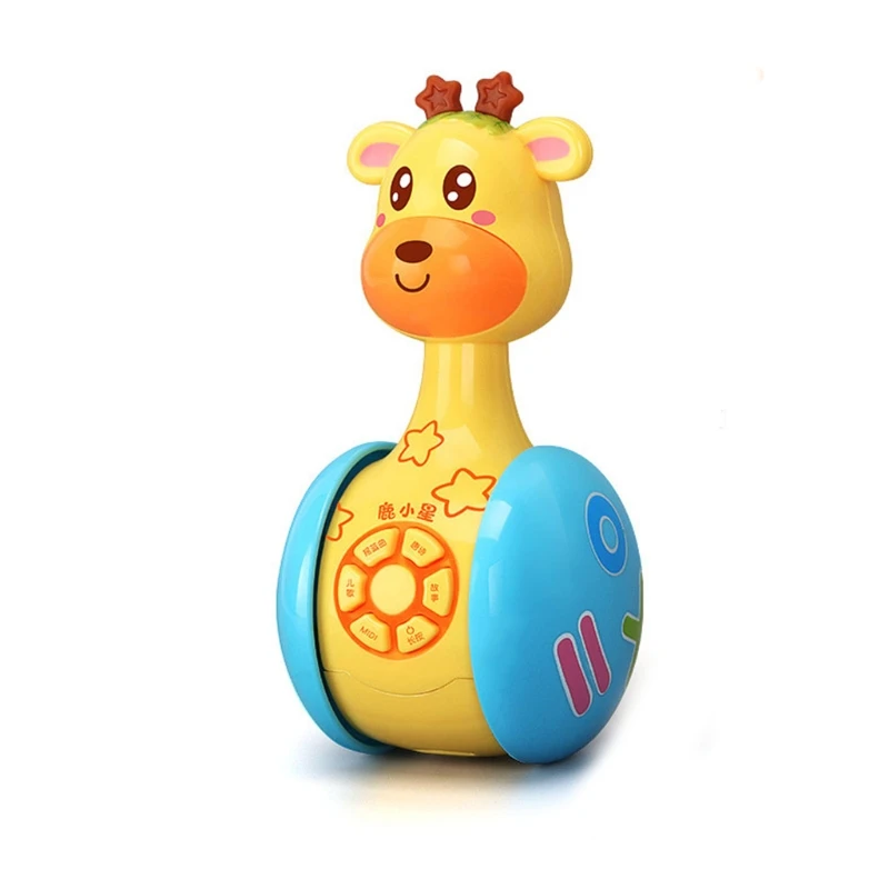 1Pc Interactive Cow /Zebra/ Giraffe Tumbler Toy, Puzzle Rattle Sliding Tumbler Learning Toy for Toddlers Development
1Pc Interactive Cow /Zebra/ Giraffe Tumbler Toy, Puzzle Rattle Sliding Tumbler Learning Toy for Toddlers Development