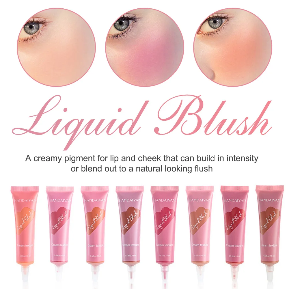 15ml Liquid Blusher Natural Looking Cream Blush Lightweight Blendable Cheek Color Blush Makeup Gift for Girls Women
15ml Liquid Blusher Natural Looking Cream Blush Lightweight Blendable Cheek Color Blush Makeup Gift for Girls Women