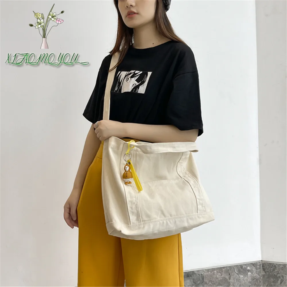 Fashion Canvas Shoulder Bags for Womens Student Shopping Tote Bag Female Crossbody Bag Woman Luxury Designer Handbags Sac A Main
Fashion Canvas Shoulder Bags for Womens Student Shopping Tote Bag Female Crossbody Bag Woman Luxury Designer Handbags Sac A Main