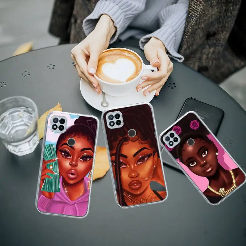 Fashion black girl women Phone Case Transparent for Xiaomi redmi note 8 9 10 11 t lite pro ultra mix 4 K40
Fashion black girl women Phone Case Transparent for Xiaomi redmi note 8 9 10 11 t lite pro ultra mix 4 K40