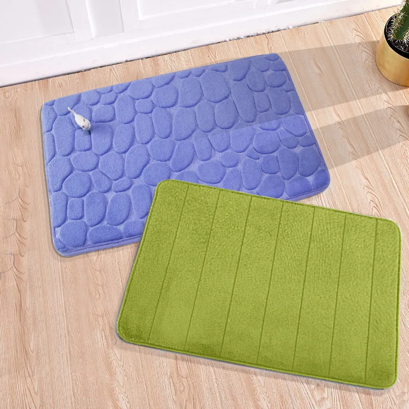 Coral Fleece Embossed Bathroom Bath Mat Non-slip Carpet Wash Basin Bathtub Side Carpet Shower Room Door Mat Memory Foam Pad
Coral Fleece Embossed Bathroom Bath Mat Non-slip Carpet Wash Basin Bathtub Side Carpet Shower Room Door Mat Memory Foam Pad
