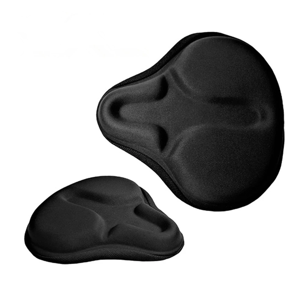 Bike Seat Cover Gel Cushion Oversize Comfortable Exercise Soft Black for Indoor Cycling Class Outdoor Cycling
Bike Seat Cover Gel Cushion Oversize Comfortable Exercise Soft Black for Indoor Cycling Class Outdoor Cycling