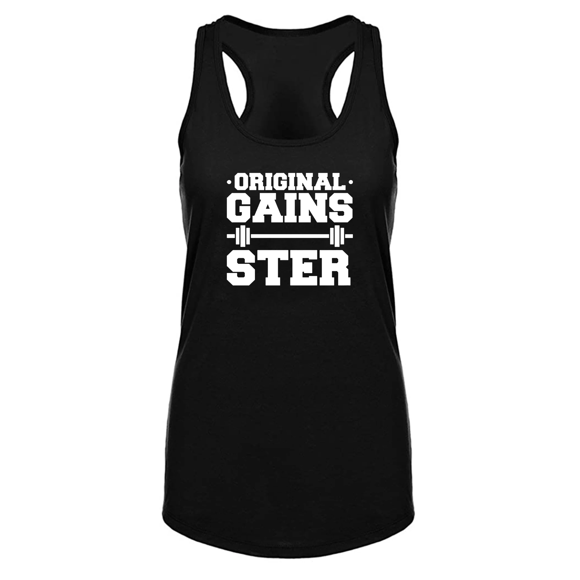 Lyprerazy Women's Original Gains-Ster Workout Exercise Tank Summer Funny Letter Print Gym Fitness Tank Top
Lyprerazy Women's Original Gains-Ster Workout Exercise Tank Summer Funny Letter Print Gym Fitness Tank Top