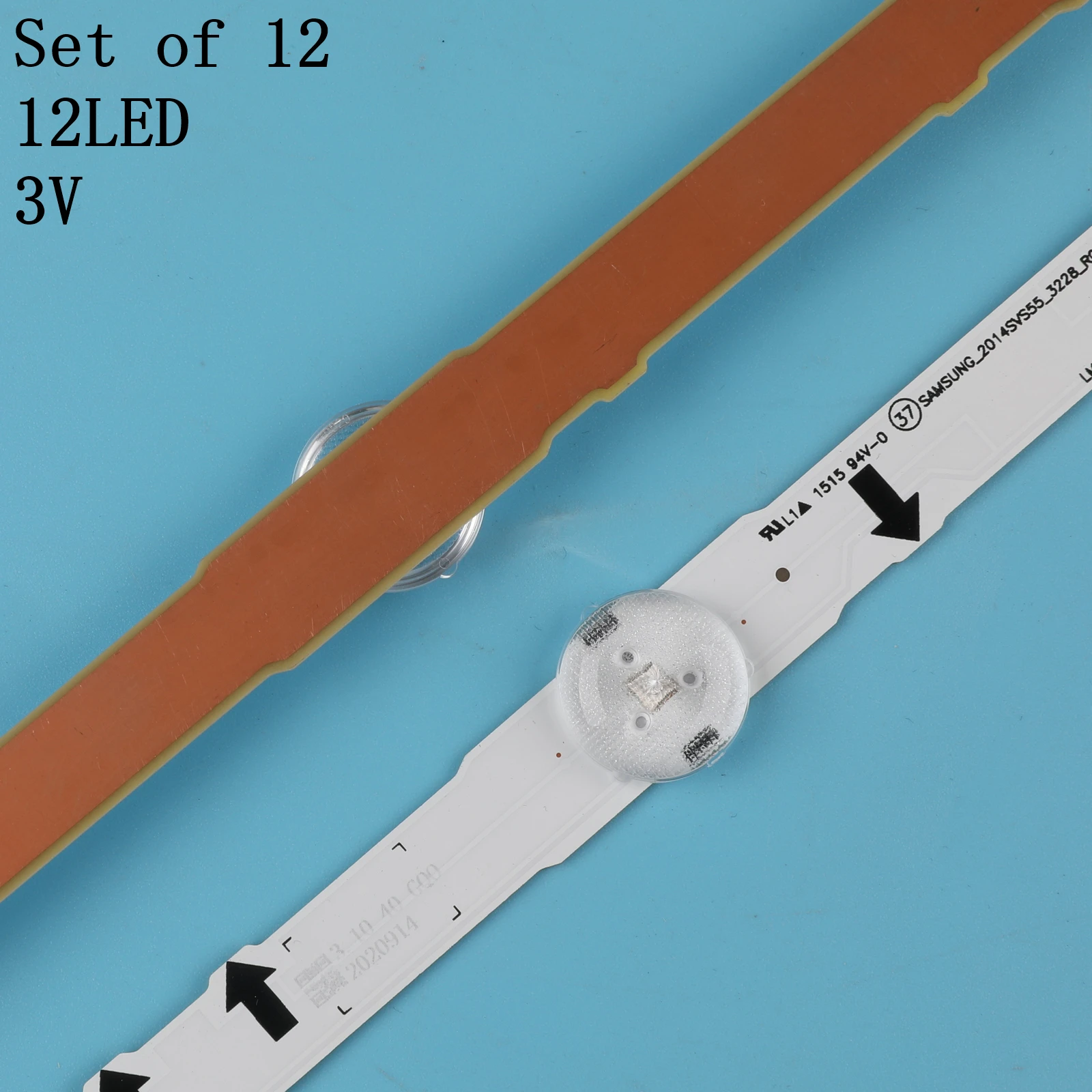 LED Backlight strip 7+5 lamp D4GE-550DCA-R3 D4GE-550DCB-R3 BN96-30431A N96-30432A For Samsung 55'' UE55H5500 UE55J5670 UE
LED Backlight strip 7+5 lamp D4GE-550DCA-R3 D4GE-550DCB-R3 BN96-30431A N96-30432A For Samsung 55'' UE55H5500 UE55J5670 UE