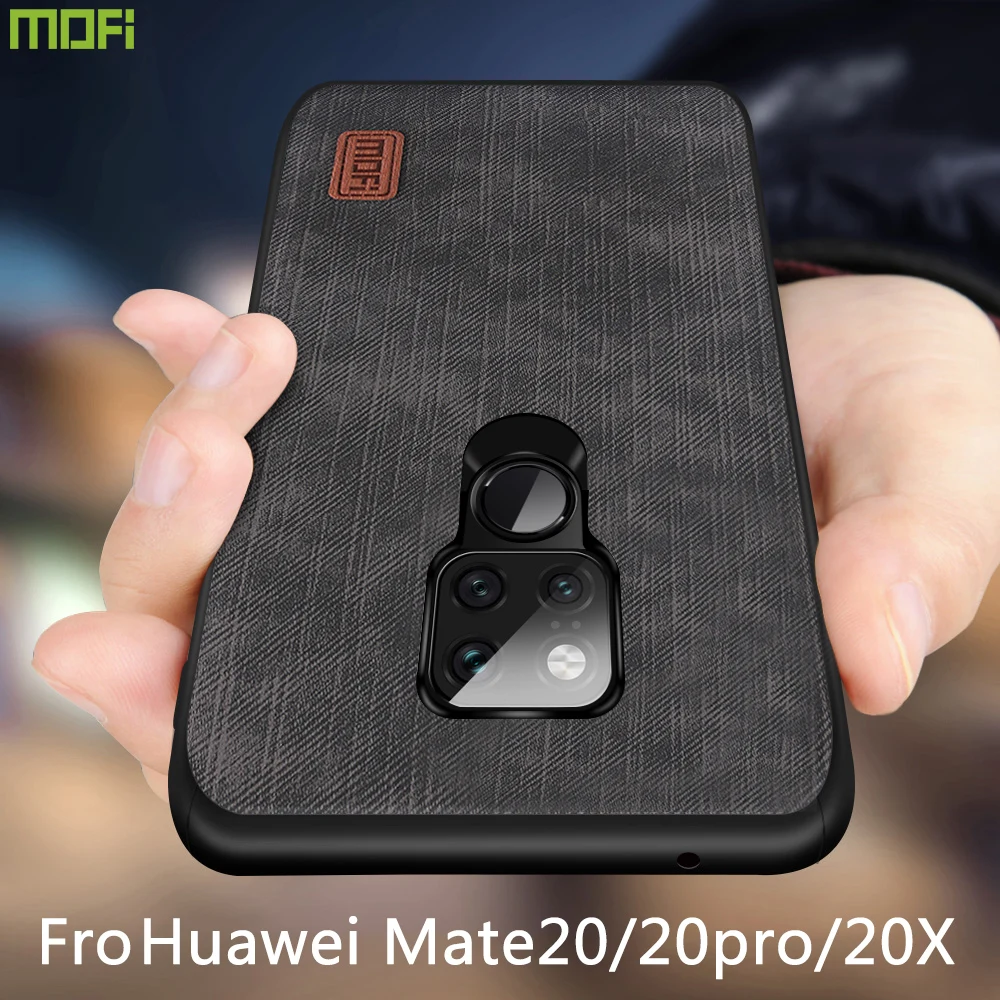 Чехол Mofi для Huawei Mate 20 Pro чехол mate20 20X Силиконовый противоударный из искусственной