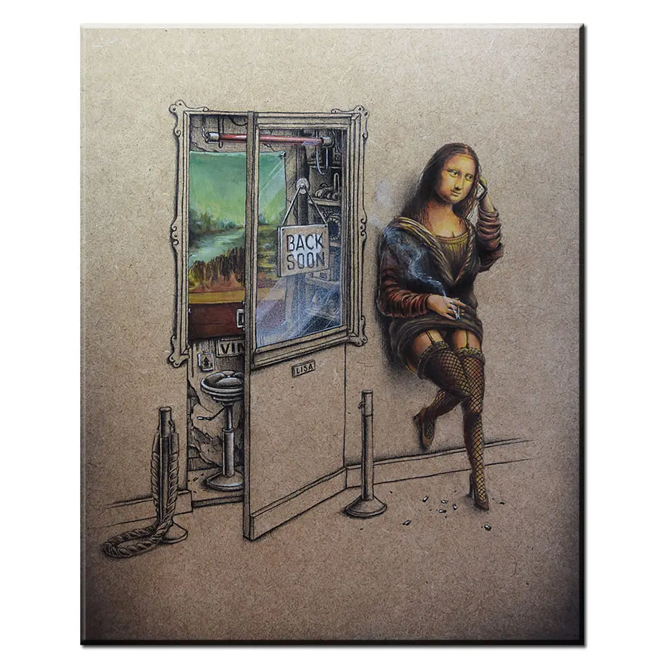 Hd Printed Art Canvas Print Poster Mona Lisa Drinking Beer Paintings Wall Decor Canvas Painting Wall Picture No Frame 
Hd Printed Art Canvas Print Poster Mona Lisa Drinking Beer Paintings Wall Decor Canvas Painting Wall Picture No Frame