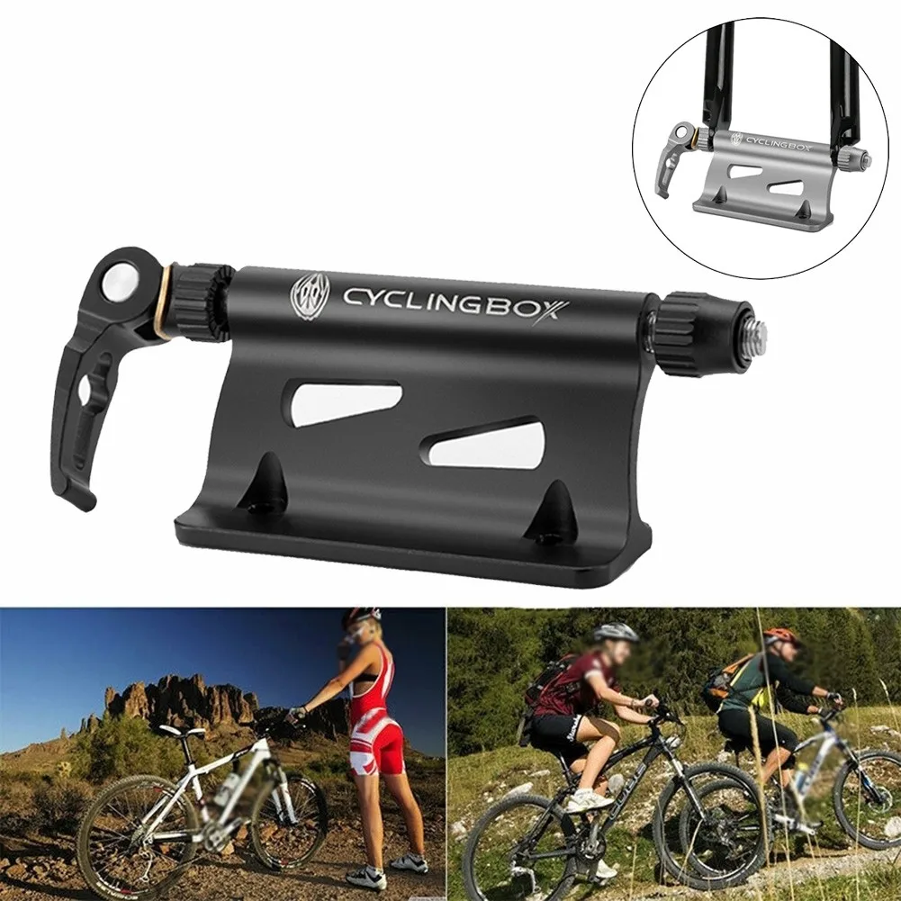 New 1pc Bike Bicycle Mount Car Rack Carrier Quick Release Rack Holder Aluminium Alloy Quick Release Front Fork Fixing Frame
New 1pc Bike Bicycle Mount Car Rack Carrier Quick Release Rack Holder Aluminium Alloy Quick Release Front Fork Fixing Frame