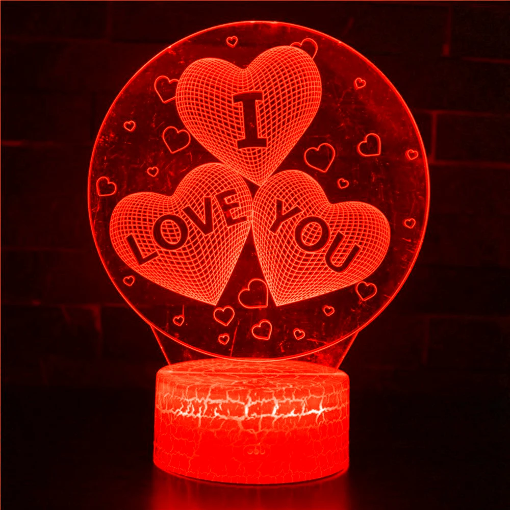 2022 Newest 3D LED kid night light creative dining table bedside lamp romantic I love you lamp children home decoration gift
2022 Newest 3D LED kid night light creative dining table bedside lamp romantic I love you lamp children home decoration gift