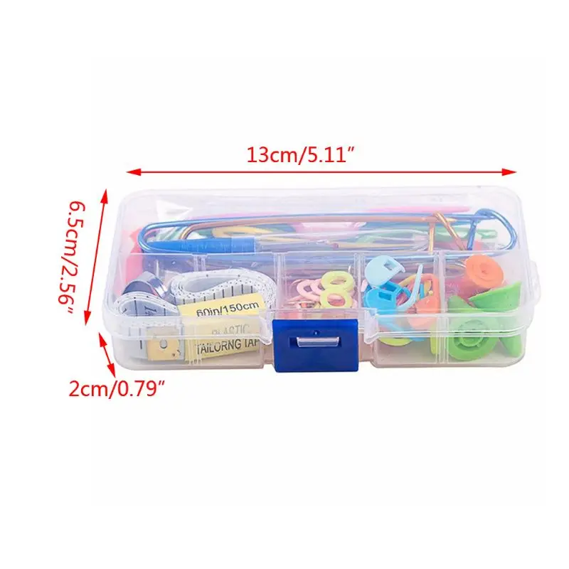 Household DIY Craft Knitting Needles Tools Set Crochet Hooks Clip Stitch Markers Scissors Thimble Tape Measure Sewing
Household DIY Craft Knitting Needles Tools Set Crochet Hooks Clip Stitch Markers Scissors Thimble Tape Measure Sewing