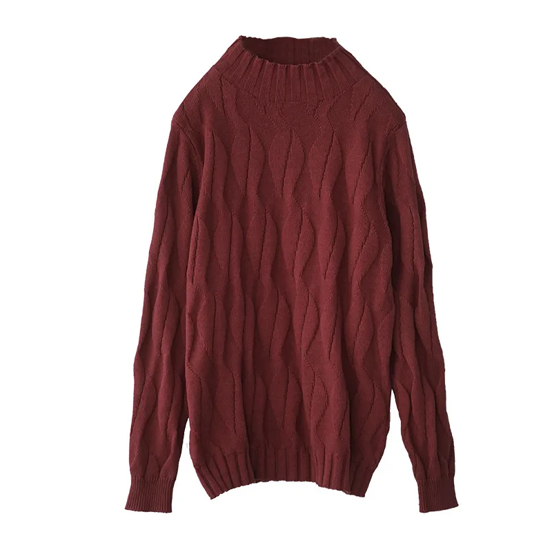 2020 New Winter Vintage Half High Collar Pullover Tops Women's Knitting Tees Bottoming Sweaters 4colors Turtleneck
2020 New Winter Vintage Half High Collar Pullover Tops Women's Knitting Tees Bottoming Sweaters 4colors Turtleneck