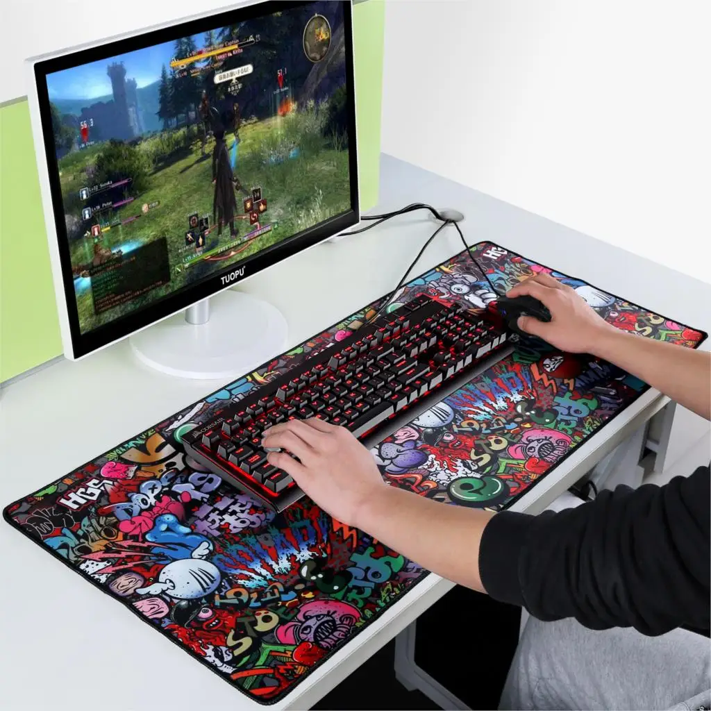 Gaming Mouse Pad Large Mouse Pad Gamer Big Mouse Mat Computer Mousepad XXL Carpet Rubber Surface Mause Pad Keyboard Desk Mat
Gaming Mouse Pad Large Mouse Pad Gamer Big Mouse Mat Computer Mousepad XXL Carpet Rubber Surface Mause Pad Keyboard Desk Mat