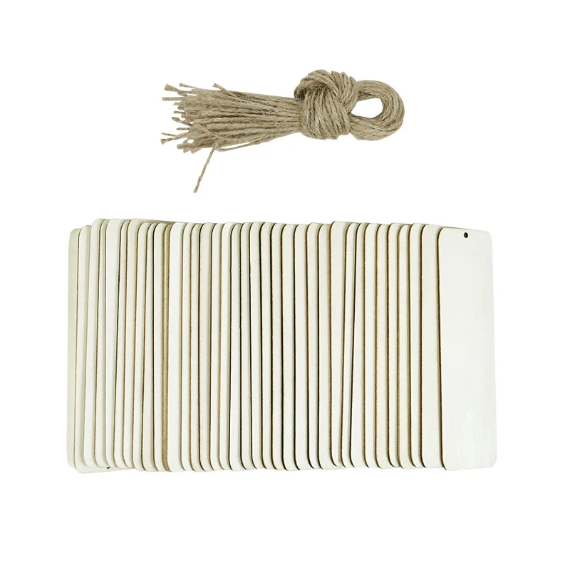 5/10/20 Pieces Unfinished Wooden Rectangle Craft Shape Tag Embellishment for For Scrapbooking DIY Craft One Hole with Jute Ropes
5/10/20 Pieces Unfinished Wooden Rectangle Craft Shape Tag Embellishment for For Scrapbooking DIY Craft One Hole with Jute Ropes