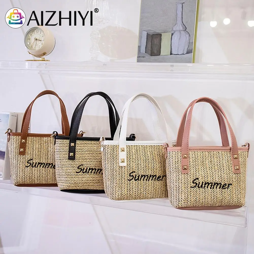 Female Summer Crossbody Bags Ladies Handmade Woven Women Beach Cartoon Print Transparent Shoulder Shopping Bag Fashion Tote
Female Summer Crossbody Bags Ladies Handmade Woven Women Beach Cartoon Print Transparent Shoulder Shopping Bag Fashion Tote