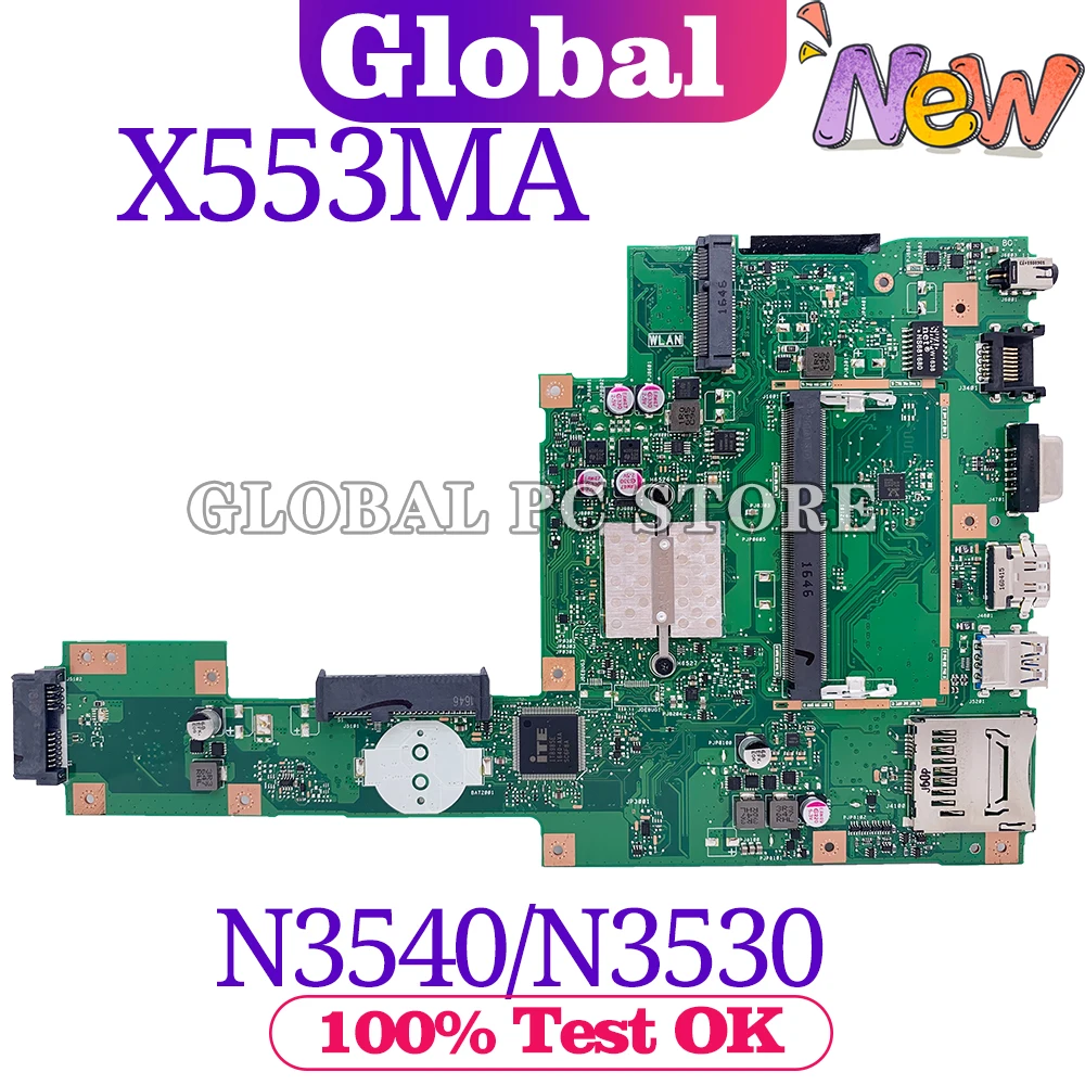 Новинка! Материнская плата для ноутбука X553 ASUS X553MA X553M F553M X503M X503MA F503M 100% Test OK N3530 N3540