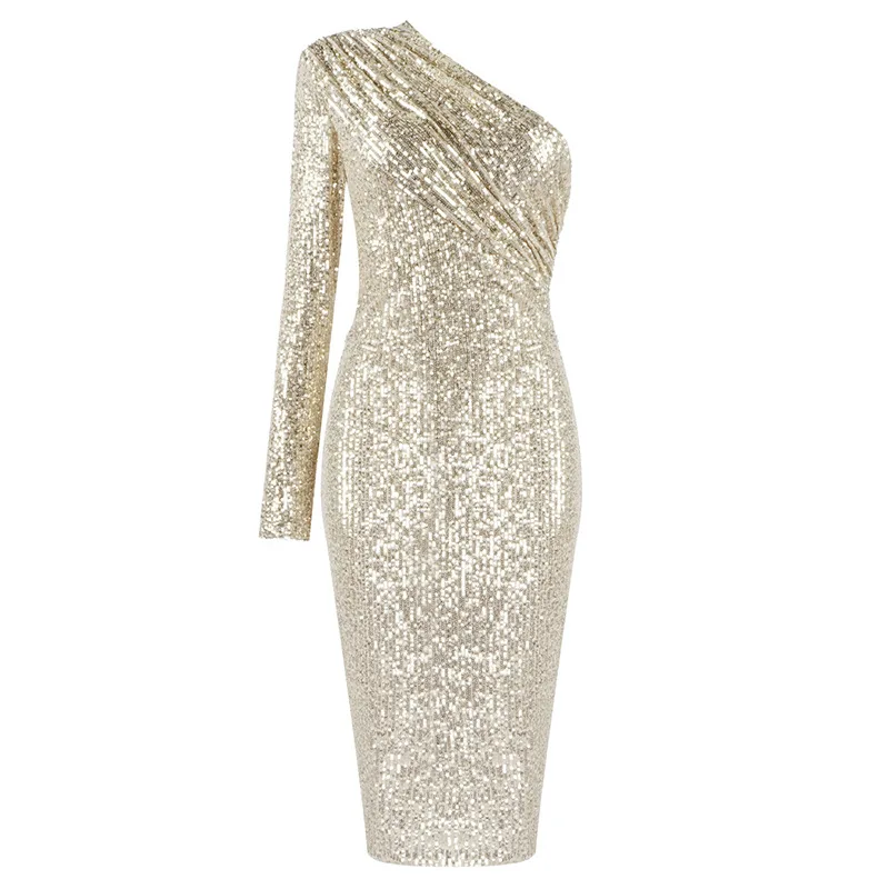 Elegant Party Long Dress Women Sequins Off Shoulder Evening Dresses Night Club Dress 2020 Fashion Vintage Clothes Bodycon
Elegant Party Long Dress Women Sequins Off Shoulder Evening Dresses Night Club Dress 2020 Fashion Vintage Clothes Bodycon
