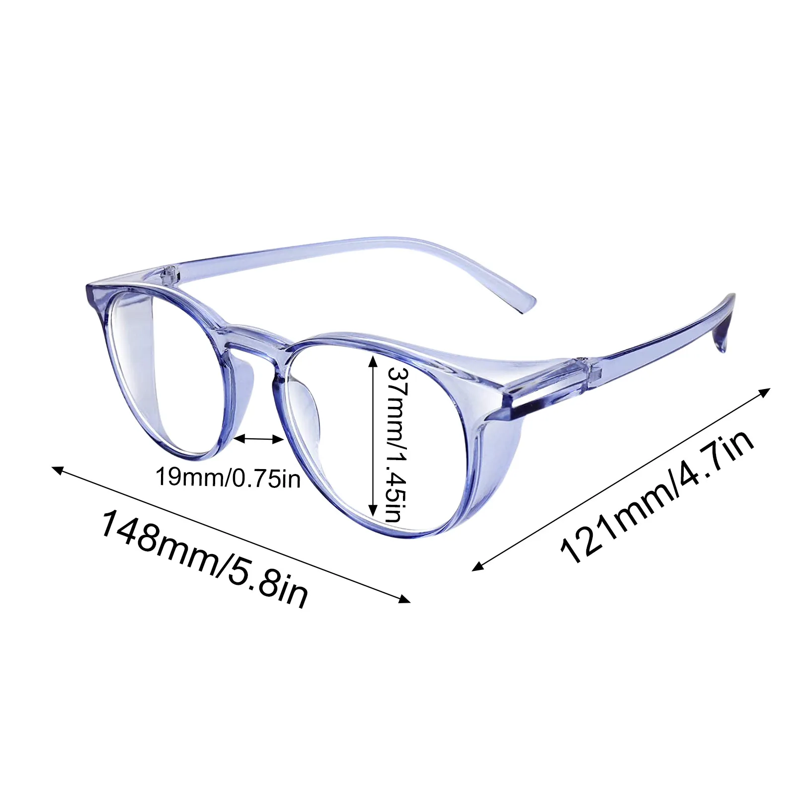Safety Glasses AntiFog Goggles Protective Glasses Side Shields AntiBlue Light protection Eye Glasses for Men Women Reading Seal
Safety Glasses AntiFog Goggles Protective Glasses Side Shields AntiBlue Light protection Eye Glasses for Men Women Reading Seal