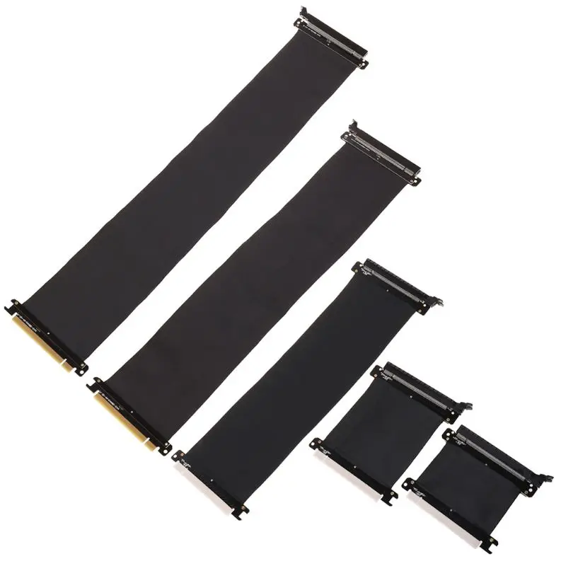 High Speed PC Graphics Cards PCI Express 3.0 16x Flexible Connector Cable Riser Card Extension Port Adapter for GPU with antijam
High Speed PC Graphics Cards PCI Express 3.0 16x Flexible Connector Cable Riser Card Extension Port Adapter for GPU with antijam