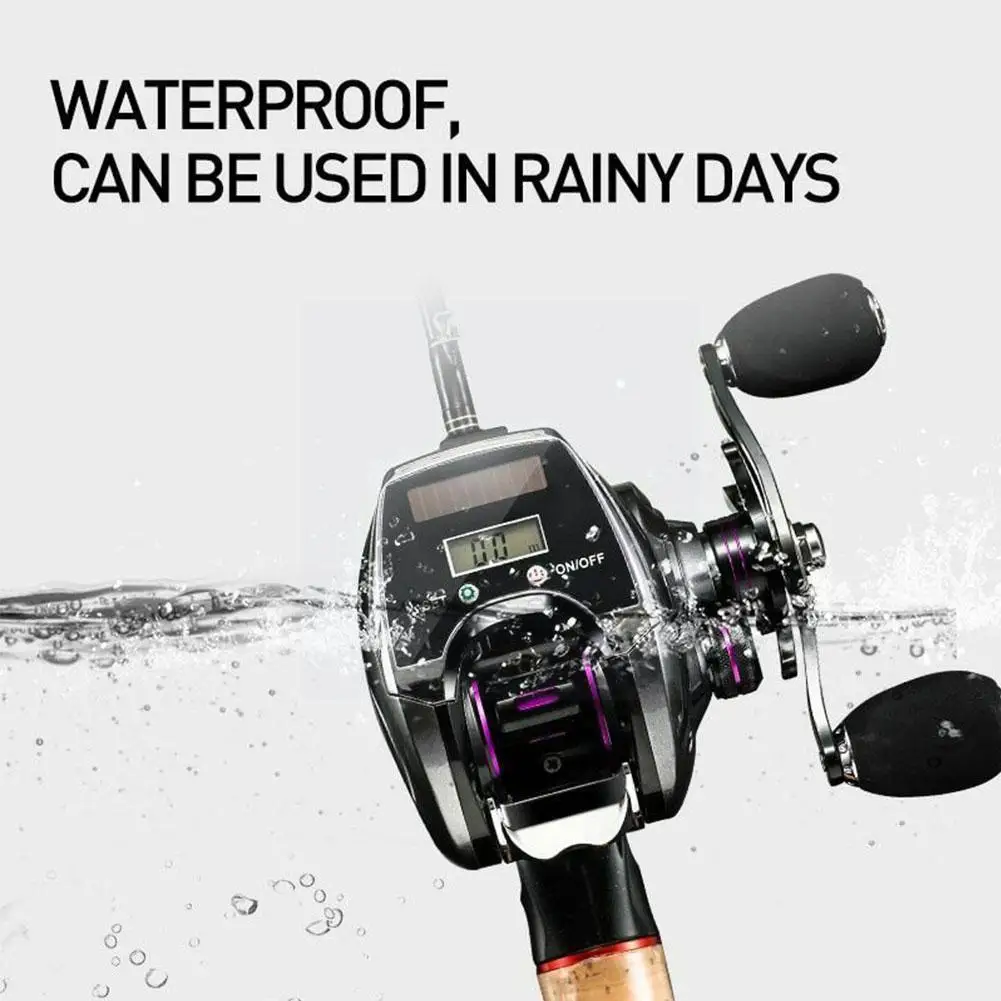 Рыболовная катушка с электронным дисплеем 8,0: 1, с левой/правой подсветкой 
Рыболовная катушка с электронным дисплеем 8,0: 1, с левой/правой подсветкой