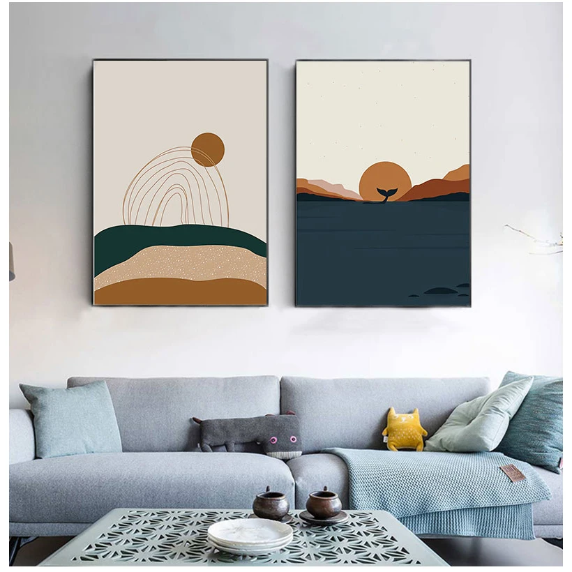 Abstract Painting Sunrise Canvas Poster Sea Whale Wall Art Prints Vintage Sun Rainbow Print Boho Poster Wall Pictures Home Decor 
Abstract Painting Sunrise Canvas Poster Sea Whale Wall Art Prints Vintage Sun Rainbow Print Boho Poster Wall Pictures Home Decor