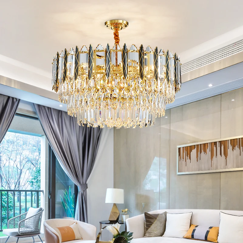 Luxury Golden White Glass Indoor Lamp Fixture Crystal Hanging Drop Titanium Mirror Pendant Light For Living Room
Luxury Golden White Glass Indoor Lamp Fixture Crystal Hanging Drop Titanium Mirror Pendant Light For Living Room