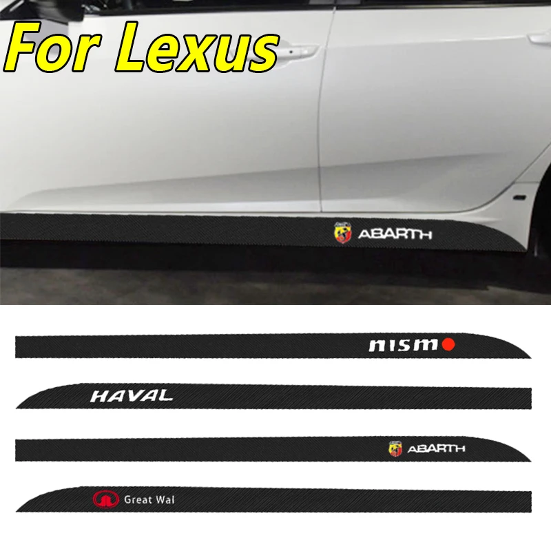 2pcs Car Door Side Skirt Stripes For Lexus IS300H CT200H IS250 IS200 RX300 RX350 RX400H RX450H IS460 LX570 LS430 GX460 GX470
2pcs Car Door Side Skirt Stripes For Lexus IS300H CT200H IS250 IS200 RX300 RX350 RX400H RX450H IS460 LX570 LS430 GX460 GX470