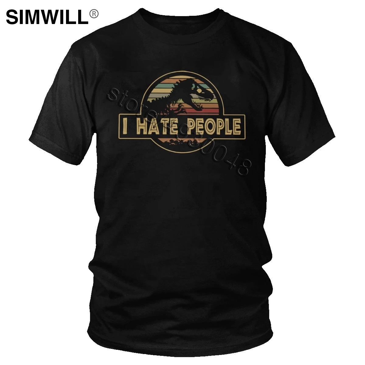 Vintage I Hate People T Shirt Men Classic Casual Cotton T-Shirt Brand Short Sleeve Retro Dinosaurs Hip Hop Tee Streetwear Tshirt
Vintage I Hate People T Shirt Men Classic Casual Cotton T-Shirt Brand Short Sleeve Retro Dinosaurs Hip Hop Tee Streetwear Tshirt