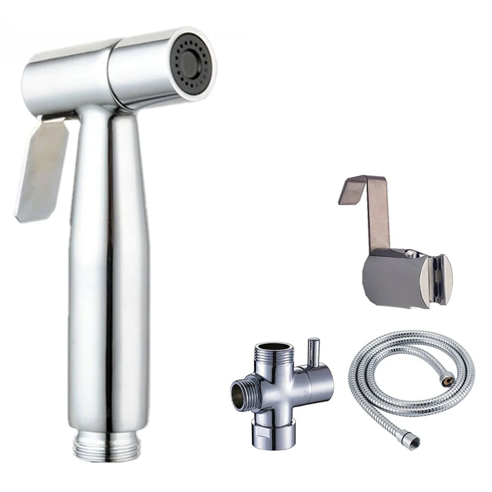 Stainless Steel Toilet Hand Held Bidet Sprayer Bidet Set Sprayer Toilet Spray For Bathroom Self Cleaning Silv
Stainless Steel Toilet Hand Held Bidet Sprayer Bidet Set Sprayer Toilet Spray For Bathroom Self Cleaning Silv