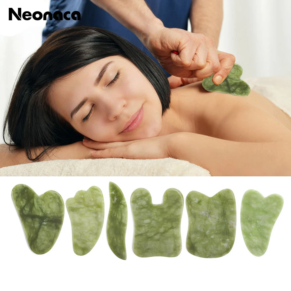 Guasha Stone Jade Massager Gua Sha Board For Face Neck Back Body Relaxation Face Lifting Wrinkle Remover Beauty Skin Care Tool
Guasha Stone Jade Massager Gua Sha Board For Face Neck Back Body Relaxation Face Lifting Wrinkle Remover Beauty Skin Care Tool