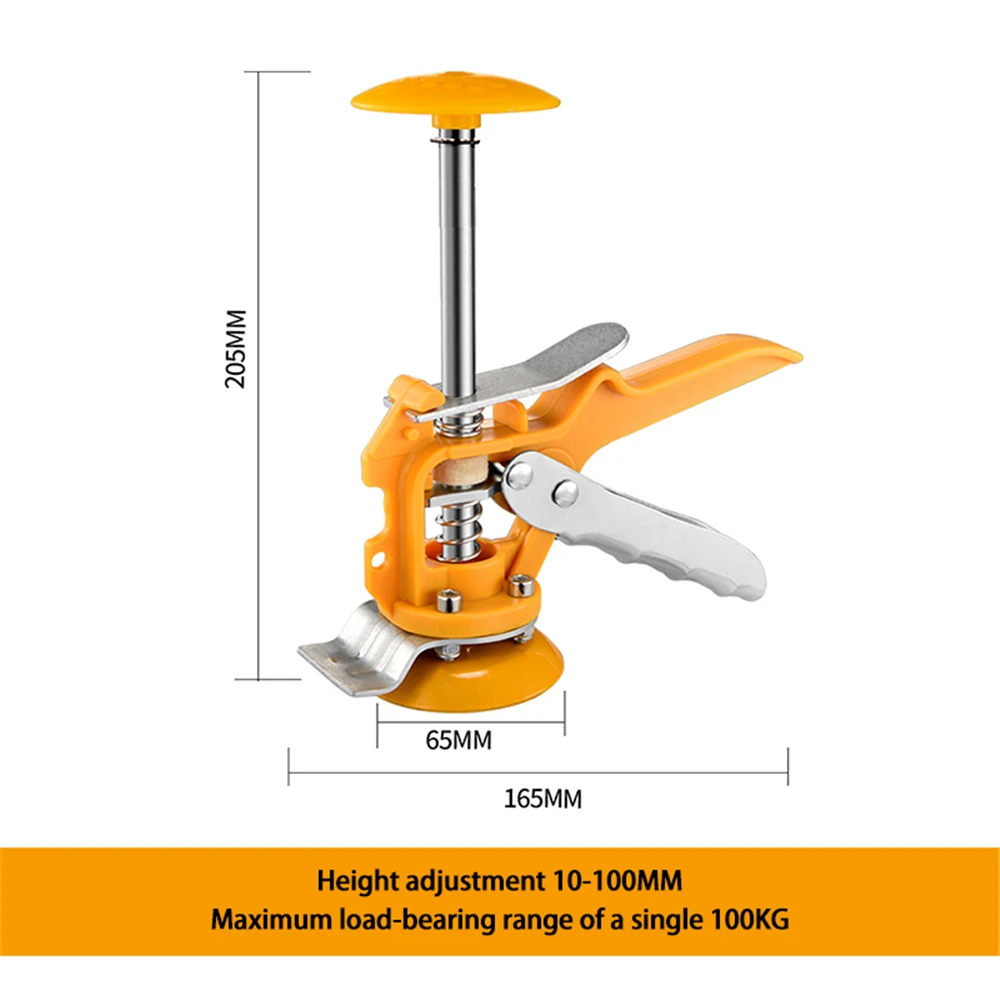 Steel Tile Locator Wall Tile Level Regulator Heighter Adjuster Height Metal Manual Lifting Regulator Convenient Durable
Steel Tile Locator Wall Tile Level Regulator Heighter Adjuster Height Metal Manual Lifting Regulator Convenient Durable