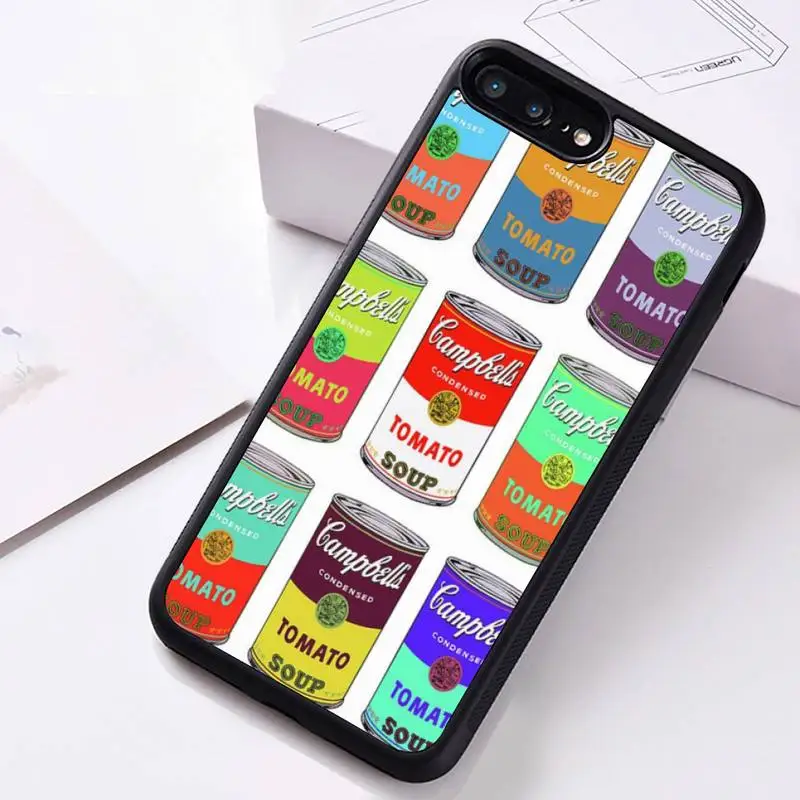 Andy Warhol Soup Phone Case Rubber for iPhone 11 pro XS MAX 8 7 6 6S Plus X 5S SE 2020 XR case
Andy Warhol Soup Phone Case Rubber for iPhone 11 pro XS MAX 8 7 6 6S Plus X 5S SE 2020 XR case