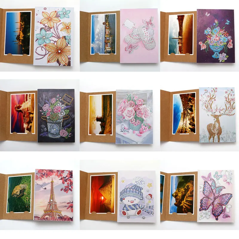 3D diiy Special Shaped Diamond Painting Photo album Diamond Embroidery Mosaic Christmas Cards Postcards Birthday Xmas Gift
3D diiy Special Shaped Diamond Painting Photo album Diamond Embroidery Mosaic Christmas Cards Postcards Birthday Xmas Gift