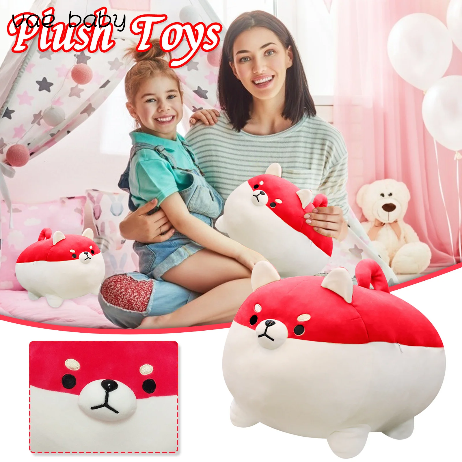Подушка 3D kawaii Сиба-ину, мягкая плюшевая игрушка, поясная подушка, плюшевая игрушка, милая Шиба-ину, мягкая игрушка с животными 
Подушка 3D kawaii Сиба-ину, мягкая плюшевая игрушка, поясная подушка, плюшевая игрушка, милая Шиба-ину, мягкая игрушка с животными