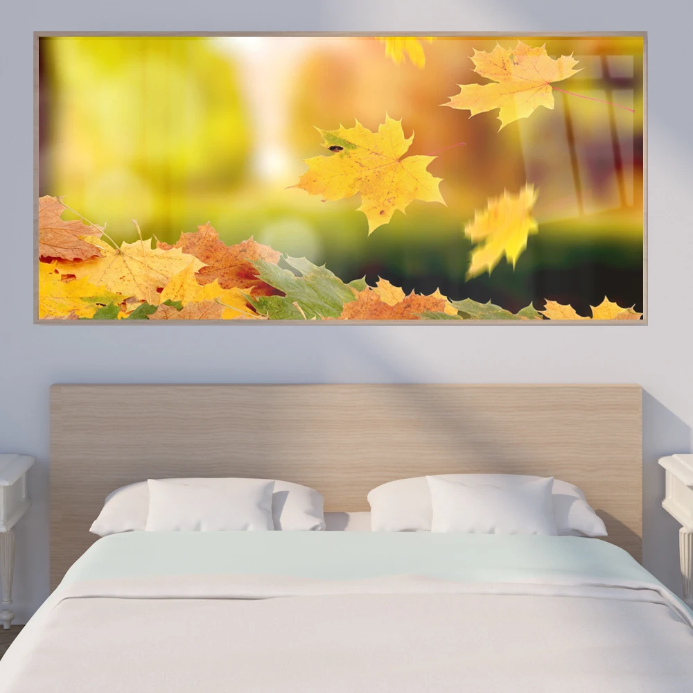 Landscape oil painting maple leaf falling art canvas painting living room corridor office home decoration mural
Landscape oil painting maple leaf falling art canvas painting living room corridor office home decoration mural