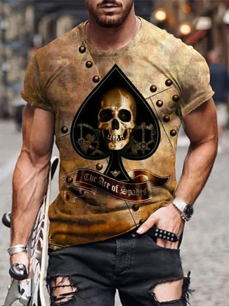 2021 summer best-selling new men's fashion all-match round neck short-sleeved 3D digital printing Slim pullover men's T-shirt
2021 summer best-selling new men's fashion all-match round neck short-sleeved 3D digital printing Slim pullover men's T-shirt