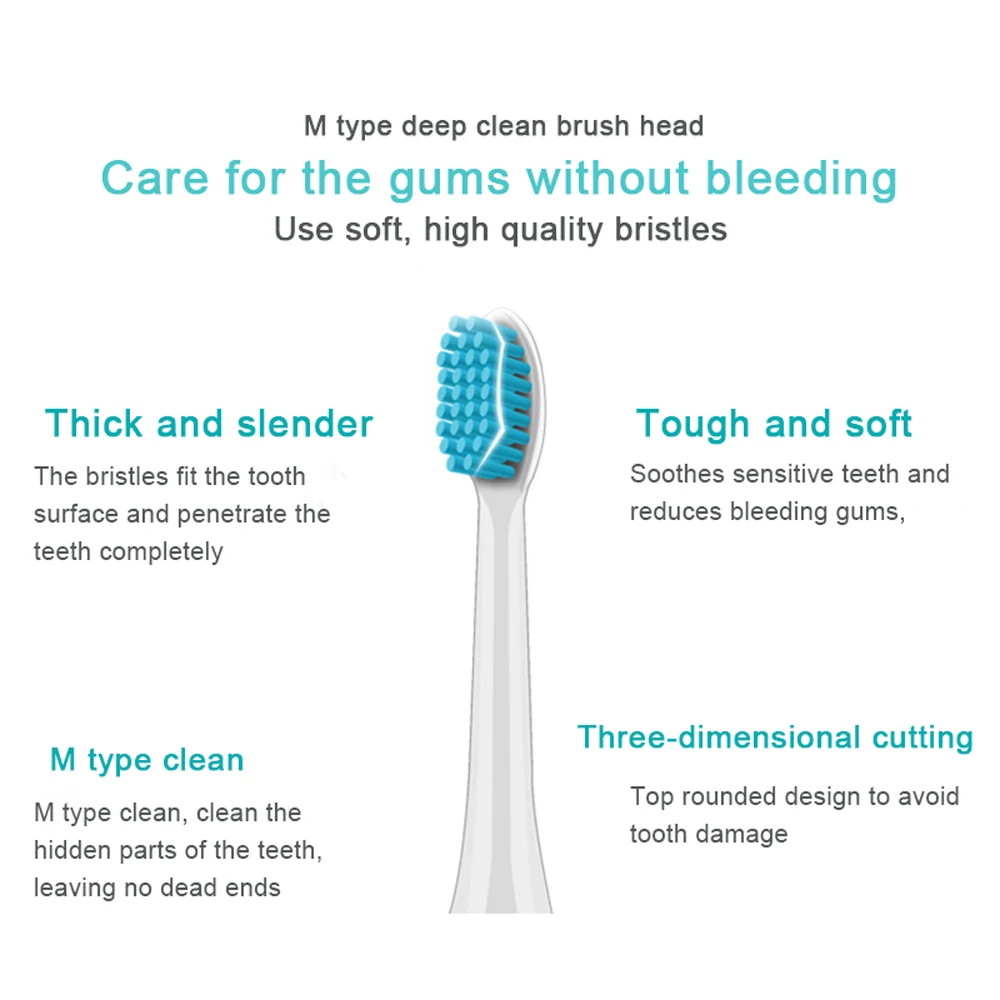 Electric Toothbrush Sonic Wave Rechargeable Smart Chip Toothbrush Top Quality Toothbrush Head Replaceable Whitening Healthy Gift
Electric Toothbrush Sonic Wave Rechargeable Smart Chip Toothbrush Top Quality Toothbrush Head Replaceable Whitening Healthy Gift