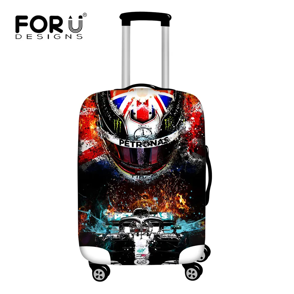 FORUDESIGNS Cool Style FIA Formula 1 Design Luggage Covers for Teenagers Christmas Elastic Dustproof Suitcase Protective Covers
FORUDESIGNS Cool Style FIA Formula 1 Design Luggage Covers for Teenagers Christmas Elastic Dustproof Suitcase Protective Covers