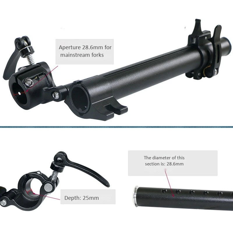 Mi.Xim Folding Bike Stem Adjustable Quick-Release Folding Bike Handlebar Post 28.6mm Handlebar Tube Riser
Mi.Xim Folding Bike Stem Adjustable Quick-Release Folding Bike Handlebar Post 28.6mm Handlebar Tube Riser