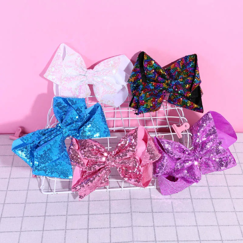 1 Pcs 8 Inch Large Sequin Hair Bow Alligator Clips Headwear Girls Hair Accessories 2019 New
1 Pcs 8 Inch Large Sequin Hair Bow Alligator Clips Headwear Girls Hair Accessories 2019 New
