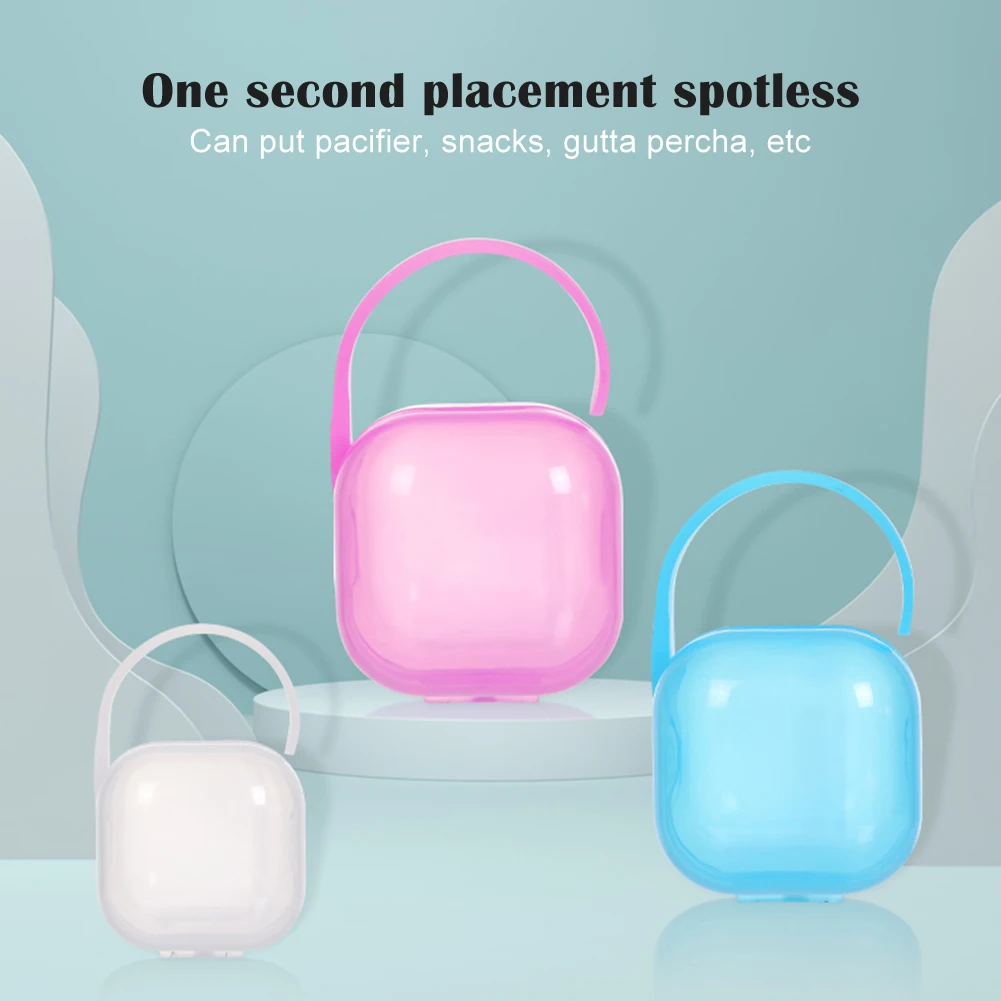 Portable Baby Pacifier Fingertip Toothbrush Container Holder Storage Box Solid Pacifier Box Soother Container Holder Box
Portable Baby Pacifier Fingertip Toothbrush Container Holder Storage Box Solid Pacifier Box Soother Container Holder Box