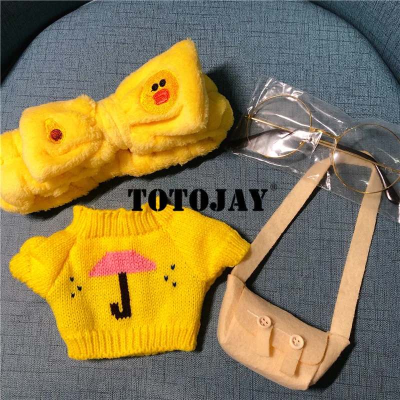 LaLafanfan Cafe Duck Dog Penguin with Clothes Plush Toys Cartoon Stuffed Dolls Accessories Clothing Hair Band Kids Girls Gift
LaLafanfan Cafe Duck Dog Penguin with Clothes Plush Toys Cartoon Stuffed Dolls Accessories Clothing Hair Band Kids Girls Gift