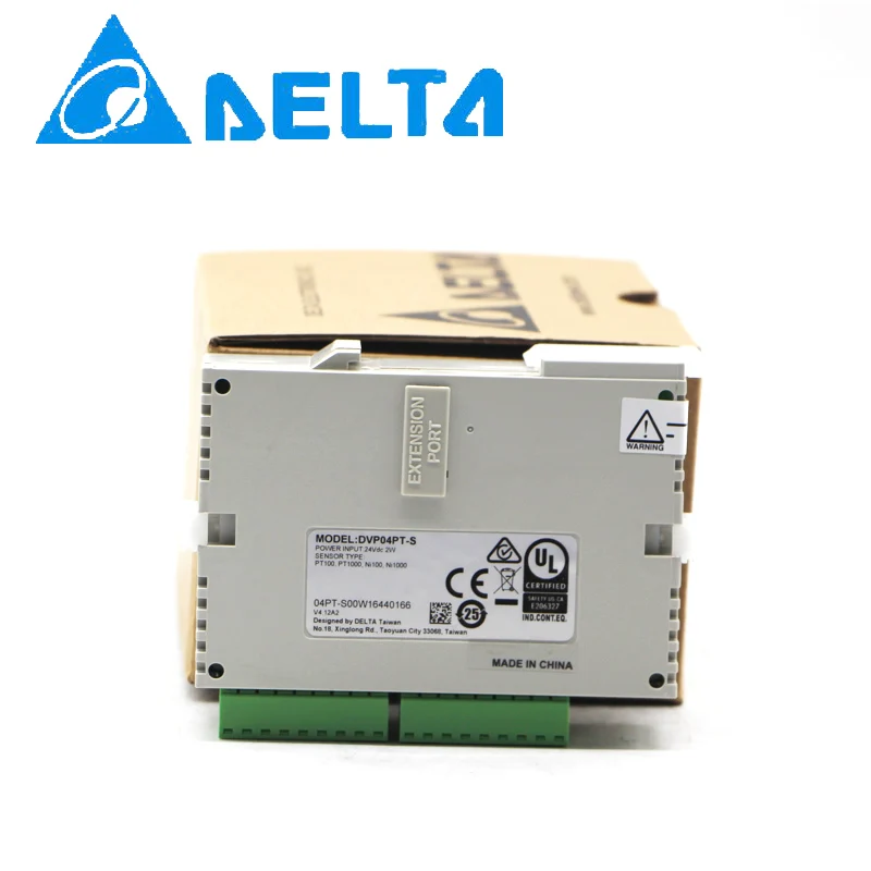 Delta PLC module DVP04PT-S DVP04TC-S SS2 series 4 point Thermal resistance input temperature measurement module in box
Delta PLC module DVP04PT-S DVP04TC-S SS2 series 4 point Thermal resistance input temperature measurement module in box
