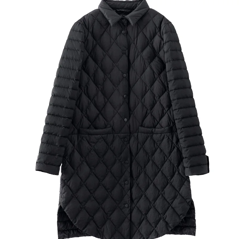 Тонкий пуховик, женский тонкий пуховик средней длины в Корейском стиле, новый стиль осени и зимы 2019, свободная зимняя куртка большого размер...
Тонкий пуховик, женский тонкий пуховик средней длины в Корейском стиле, новый стиль осени и зимы 2019, свободная зимняя куртка большого размер...