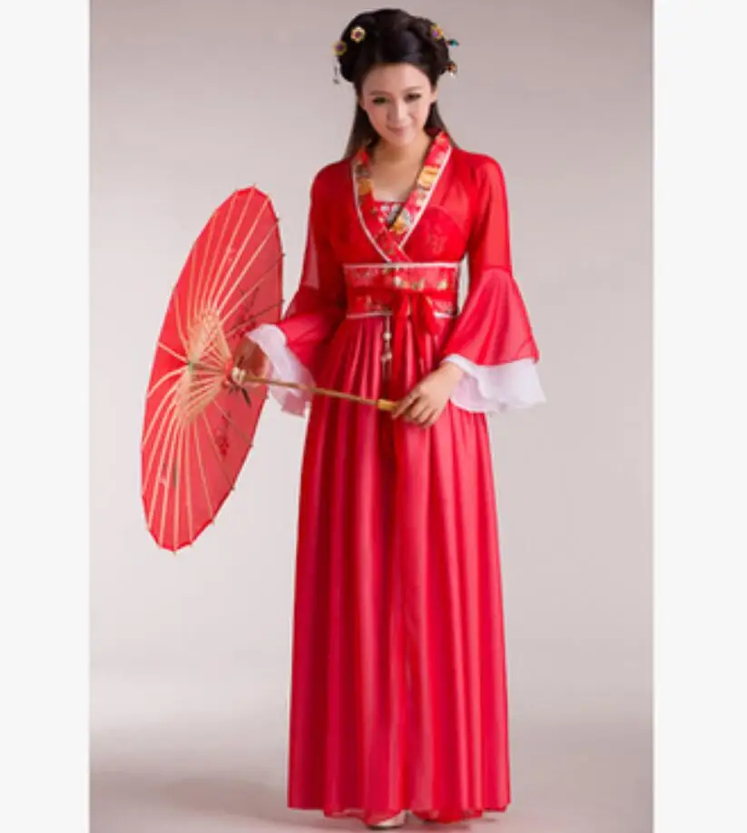 Chinese Traditional Ancient Womens Hanfu Costumes Women Hanfu Clothes Fairy Gorgeous Princess Costume Dress 7colors
Chinese Traditional Ancient Womens Hanfu Costumes Women Hanfu Clothes Fairy Gorgeous Princess Costume Dress 7colors