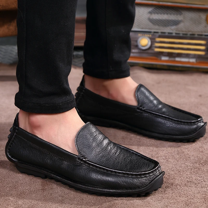 genuine Leather Mens Casual Shoes breathable Luxury Brand Men Loafers Fashion Driving Shoes outdoor Slip on Moccasins Men
genuine Leather Mens Casual Shoes breathable Luxury Brand Men Loafers Fashion Driving Shoes outdoor Slip on Moccasins Men