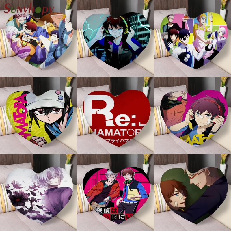Re Hamatora Custom Pillowcase Heart Shape Zippered Satin Fabric For Home/Seat Cushion Wedding Decorative-0903WJY
Re Hamatora Custom Pillowcase Heart Shape Zippered Satin Fabric For Home/Seat Cushion Wedding Decorative-0903WJY