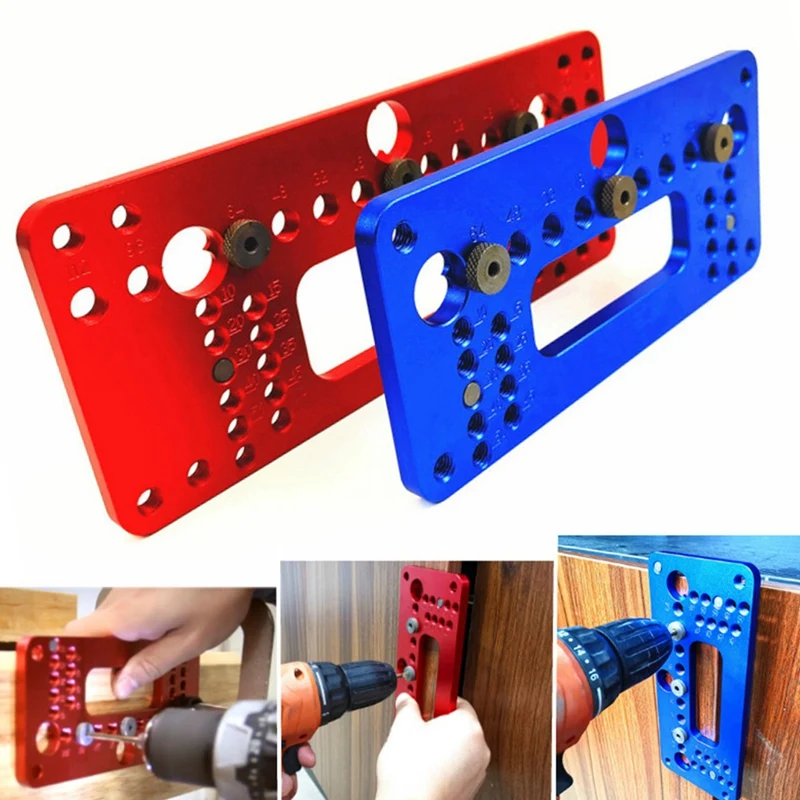 Handle Pitch Punch Locator Woodworking Pocket Jig Set Wardrobe Door Cabinet Positioner Drill Guide Sleeve
Handle Pitch Punch Locator Woodworking Pocket Jig Set Wardrobe Door Cabinet Positioner Drill Guide Sleeve