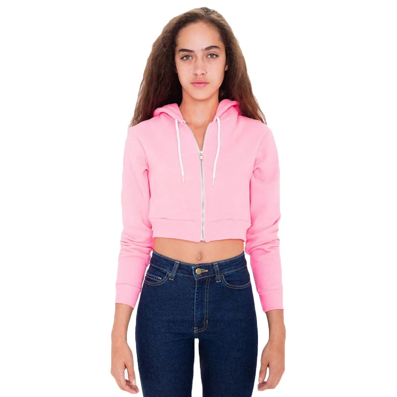 Crop Top Hoodies Women Long Sleeve Sweatshirts Drawstring Zip Up Fashion Hoodie Streetwear Black White Grey Pink Hoodie Female
Crop Top Hoodies Women Long Sleeve Sweatshirts Drawstring Zip Up Fashion Hoodie Streetwear Black White Grey Pink Hoodie Female