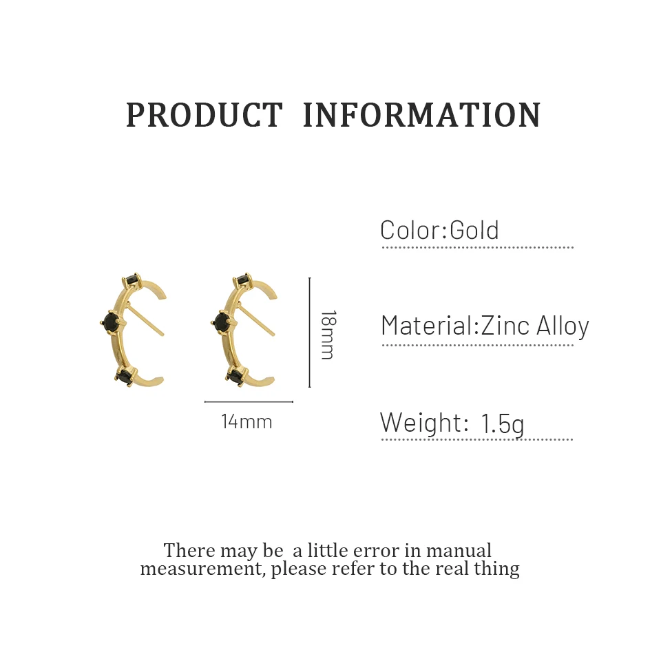 Monlansher Exquisite Geometric Stud Earrings Cute Rhinestone Stud Earrings Minimalist Earrings Jewelry for Women 2021 Trend 
Monlansher Exquisite Geometric Stud Earrings Cute Rhinestone Stud Earrings Minimalist Earrings Jewelry for Women 2021 Trend